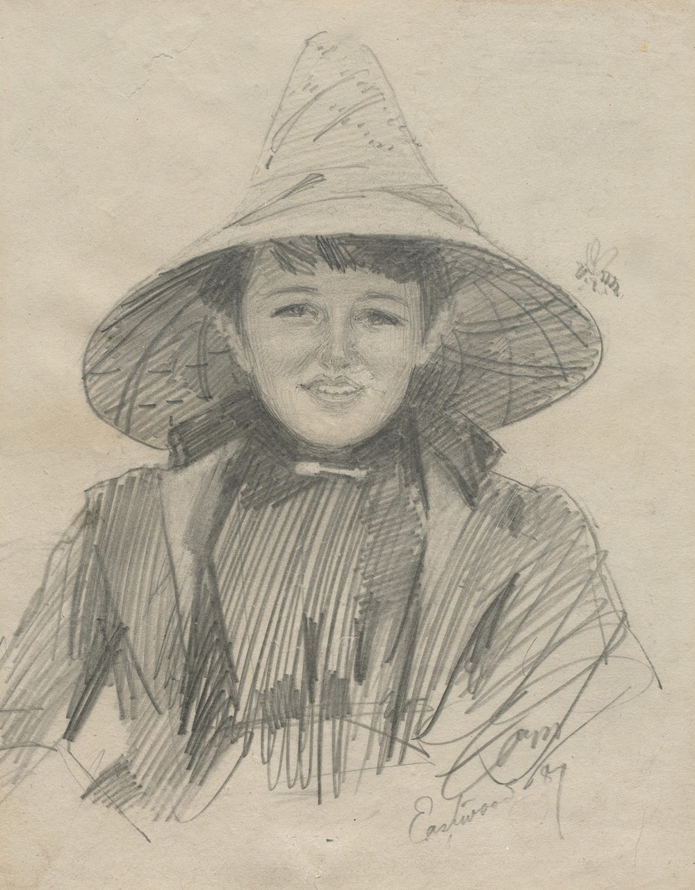 Ada Lymon (Woman in a Large Hat)