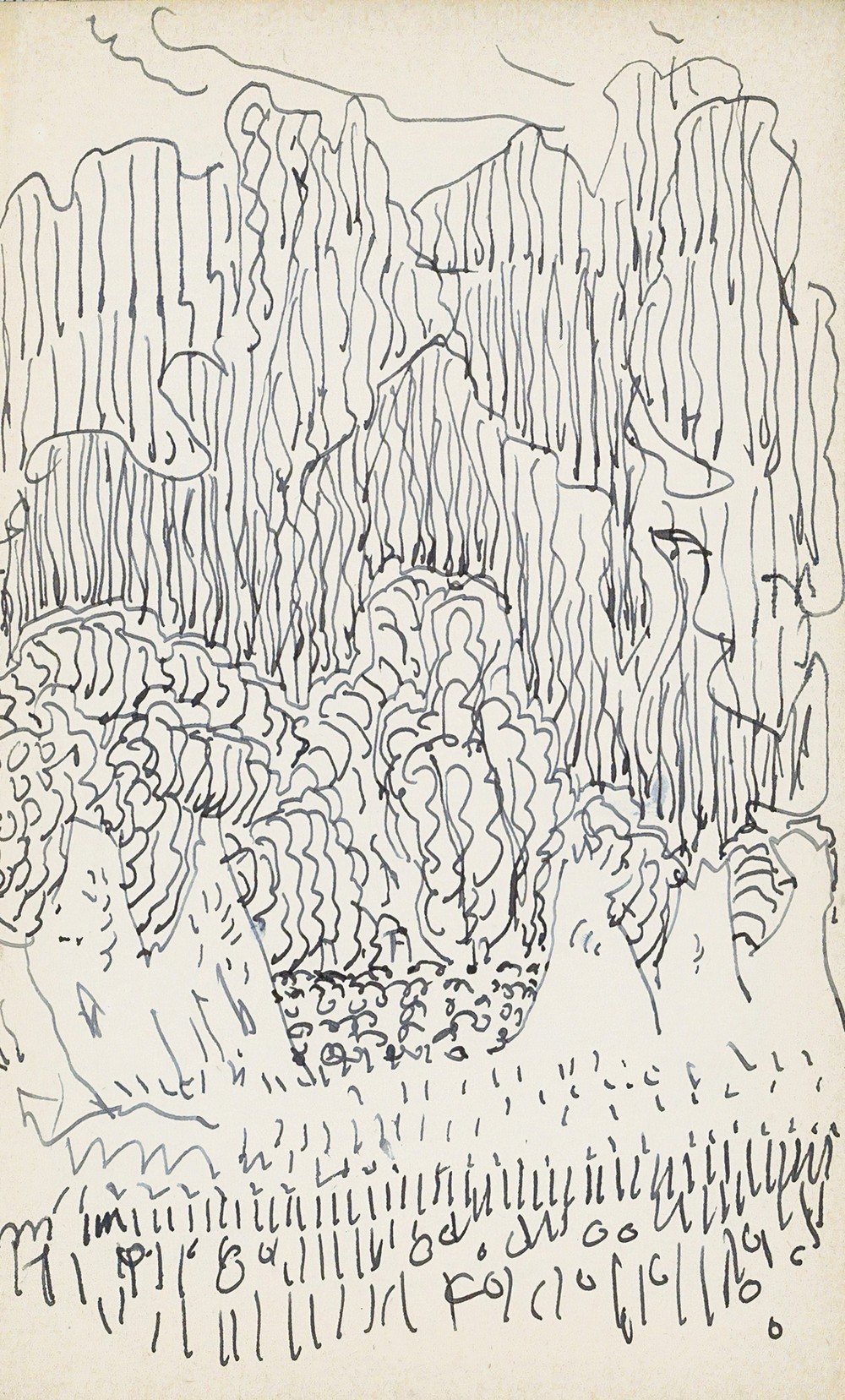 Landschap met bomen (1919-08)
