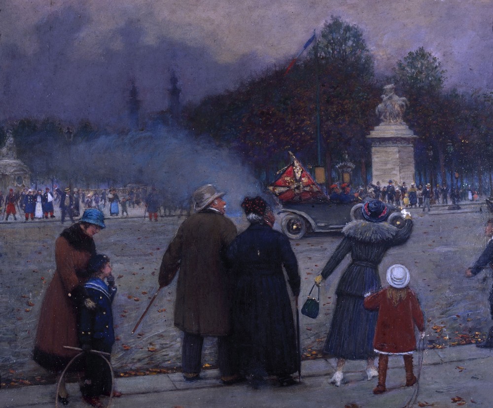 Drapeau allemand porté aux Invalides