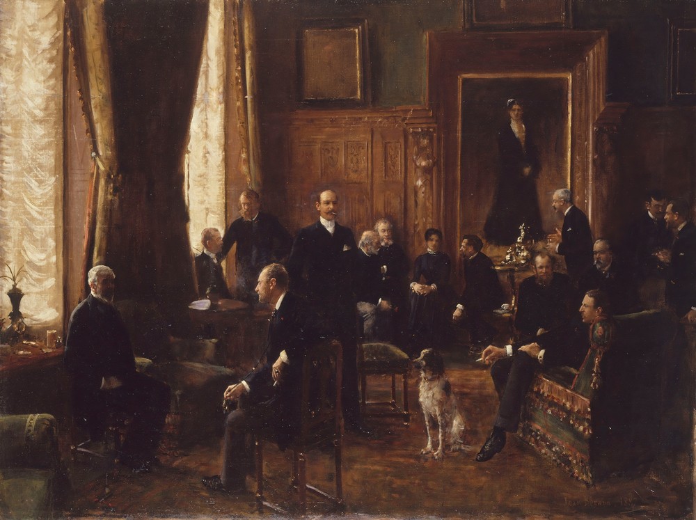 Le salon de la comtesse Potocka