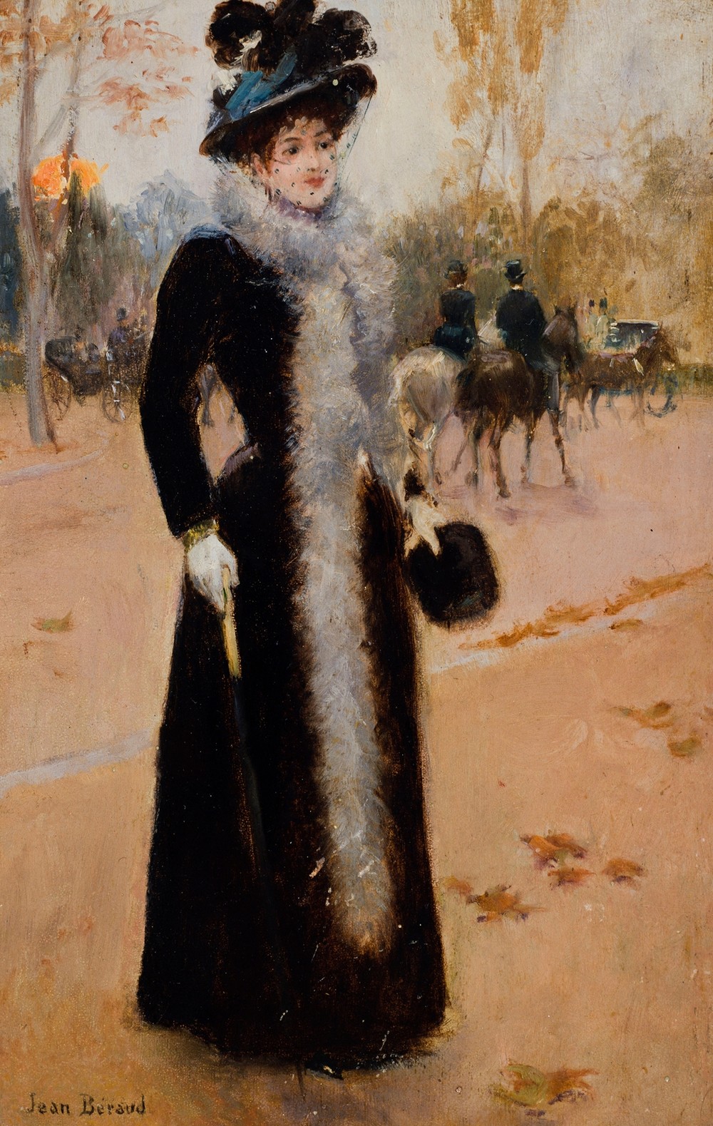 Parisienne au Bois.