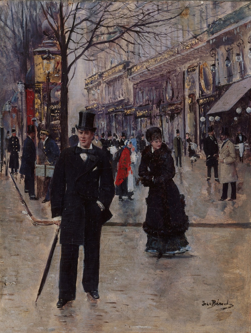 Sur le boulevard