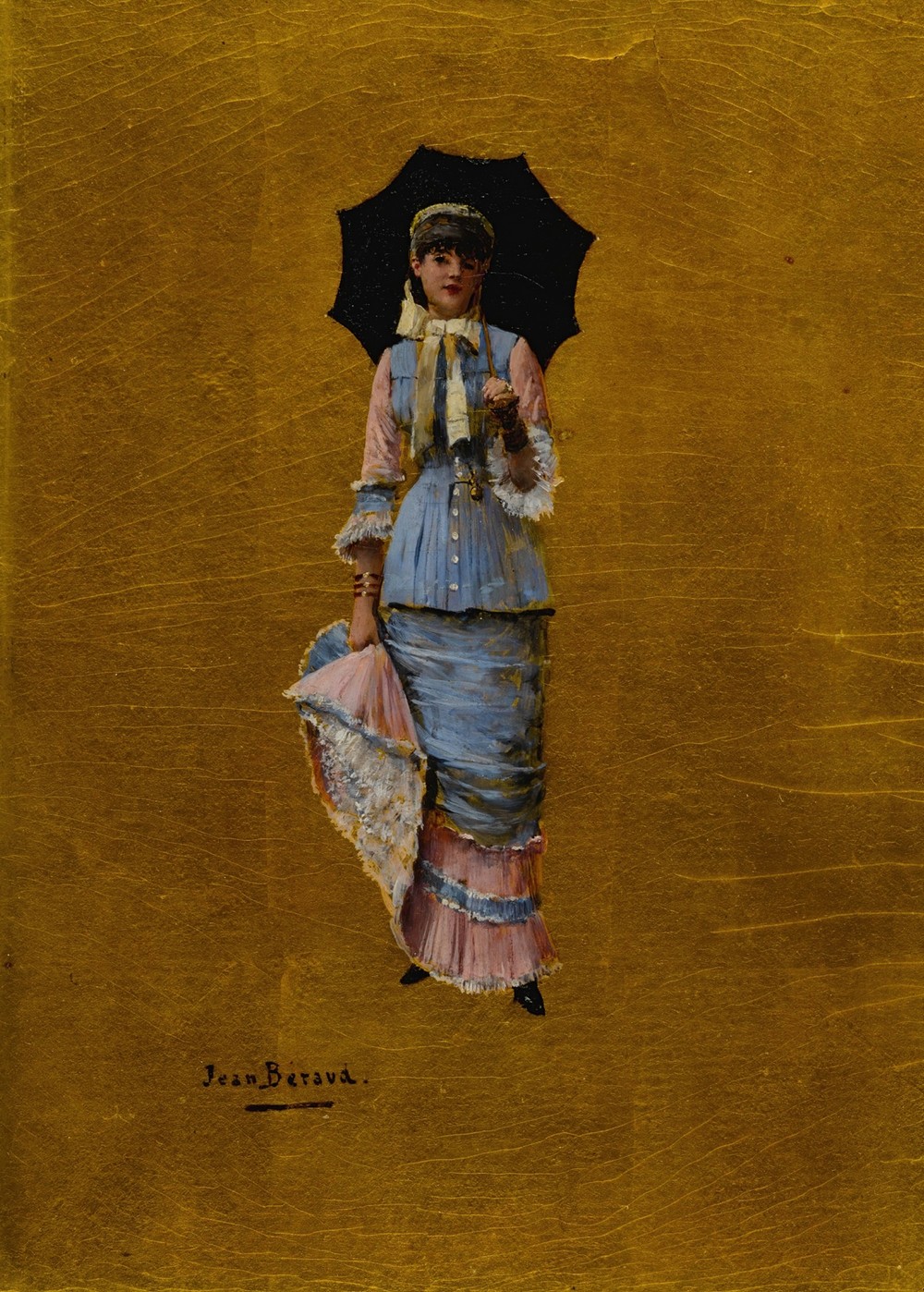 Jeune femme a l’ombrelle
