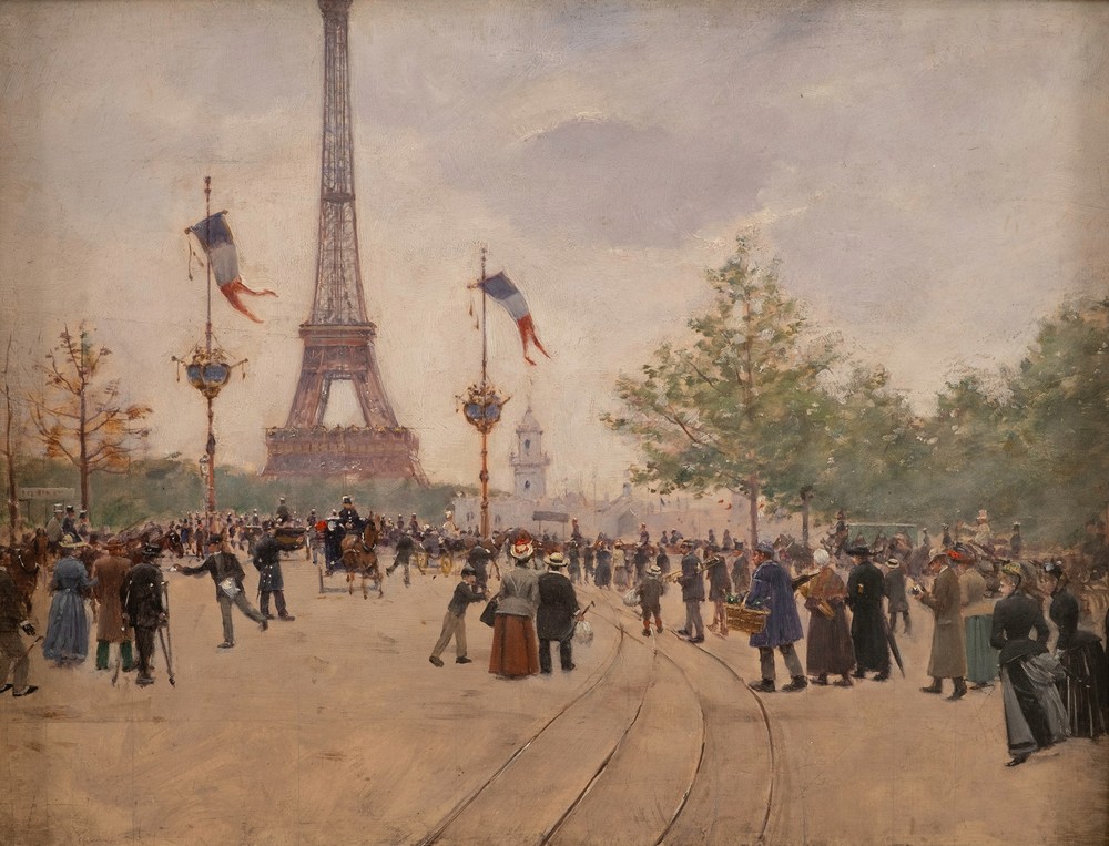 Entrée de l’exposition universelle de 1889