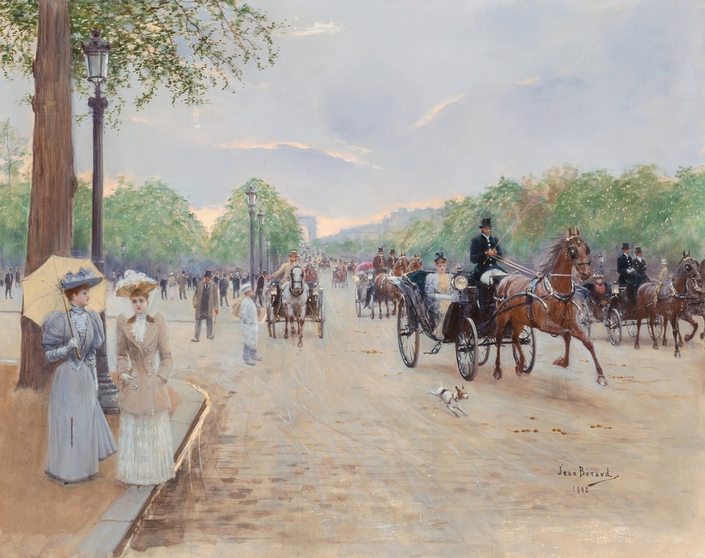 Sur les Champs Élysées