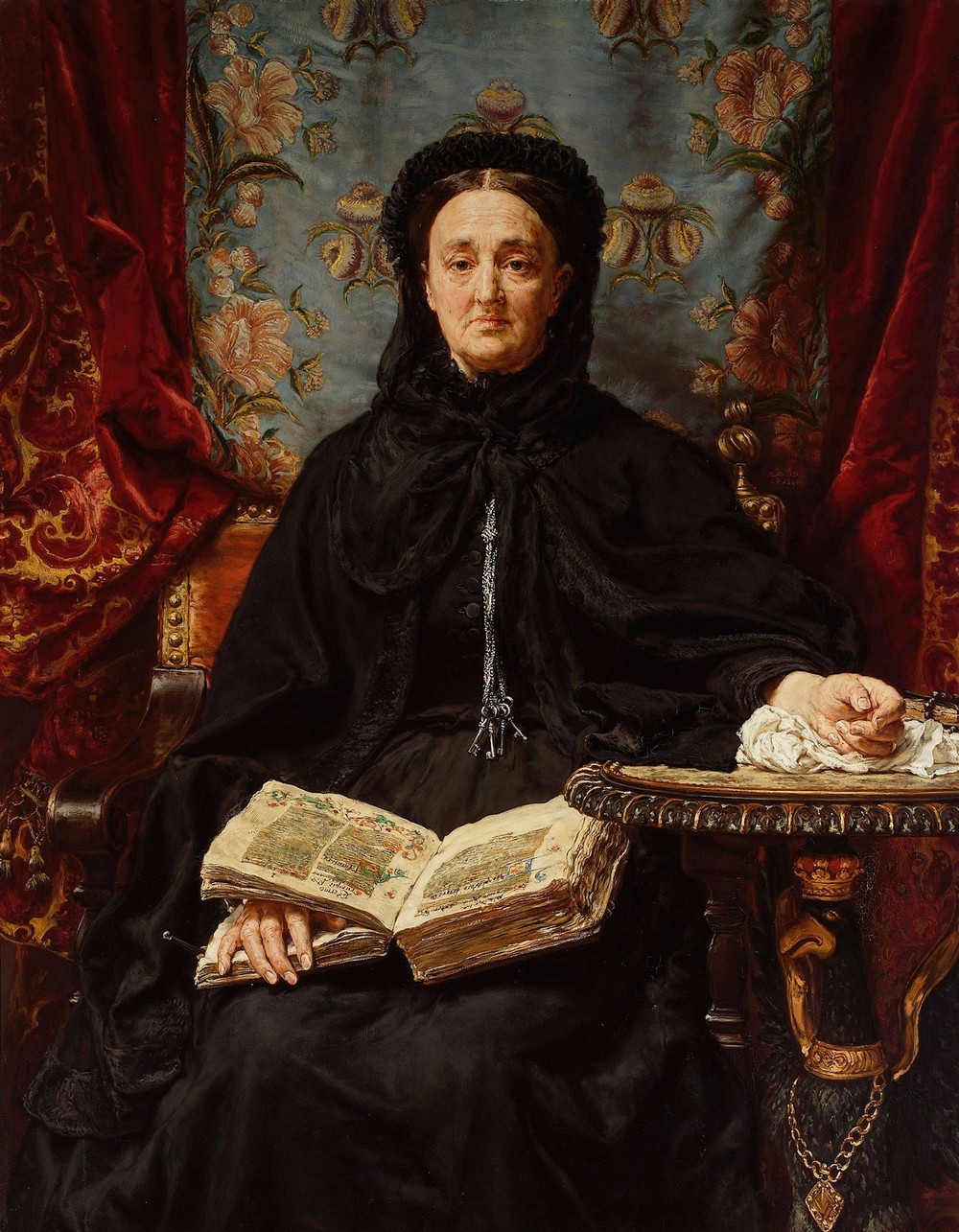 Portrait of Katarzyna Potocka née Branicka (1825–1907), wife of Adam