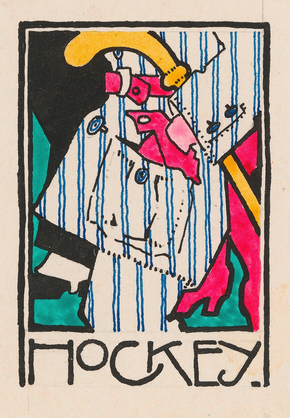 Vignet `Hockey’