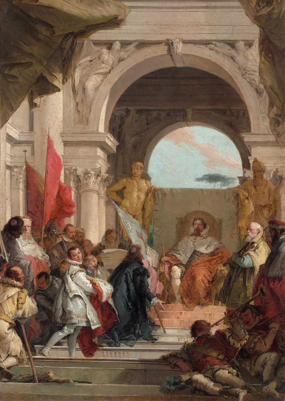 The Investiture of Bishop Harold as Duke of Franconia (ca. 1751–52)