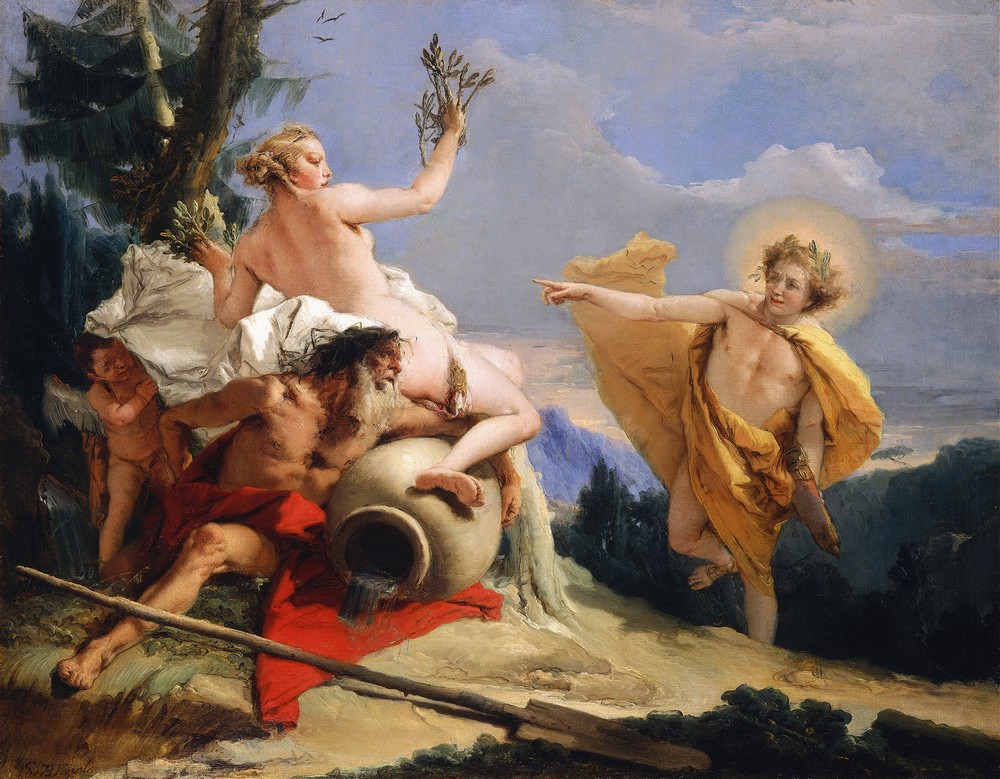 Apollo Pursuing Daphne (C. 1755-1760)