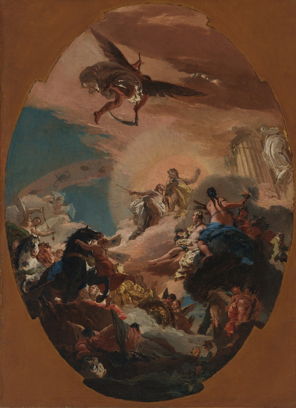 Apollo and Phaëthon (circa 1731)