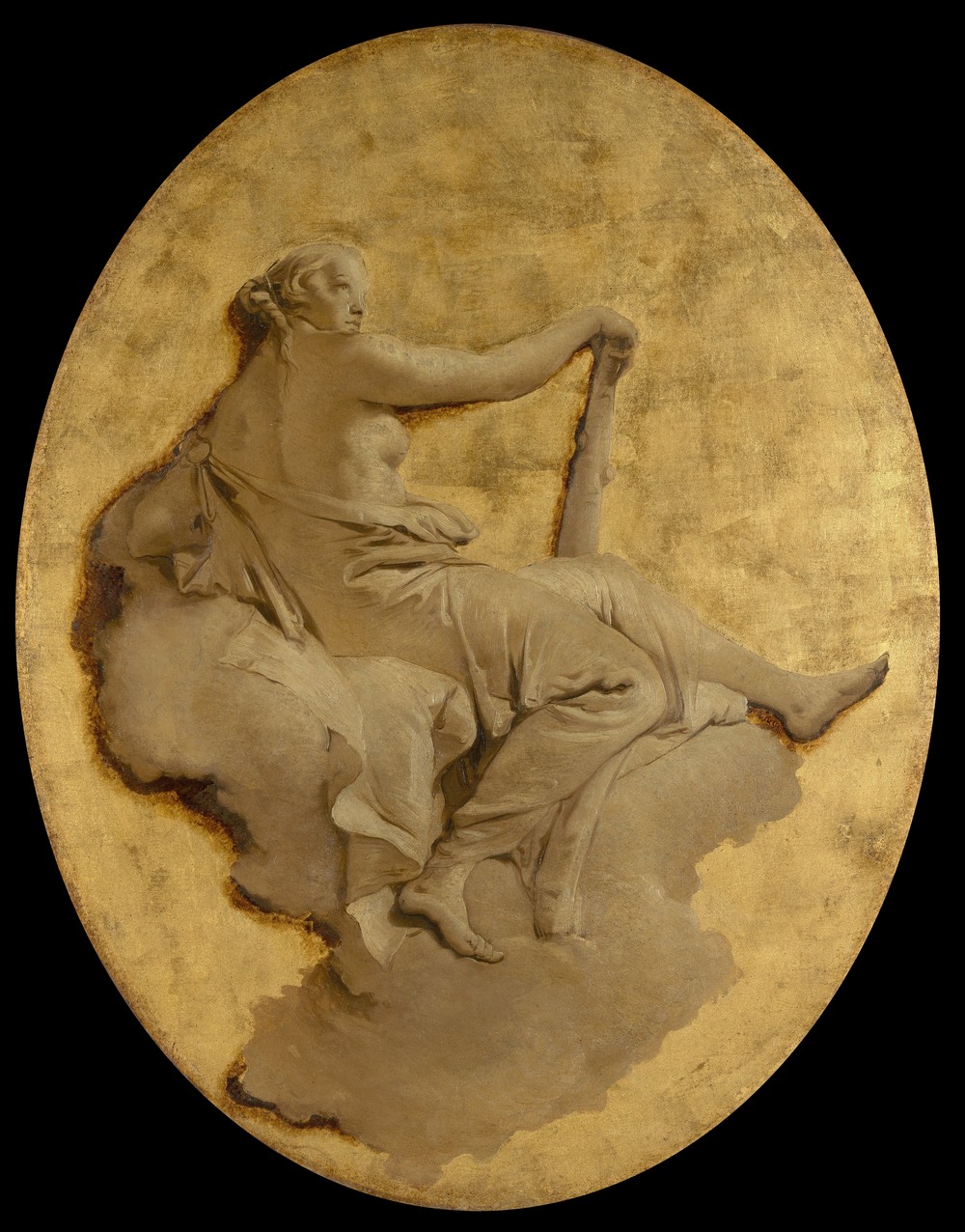 Allegorical Figure of a Woman with a Club (c. 1740 - 1750)