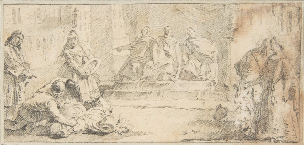 Booty Presented to Three Dignitaries