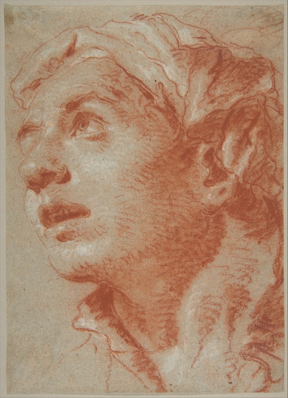 Head of a Young Man in Three-Quarter View (18th century)