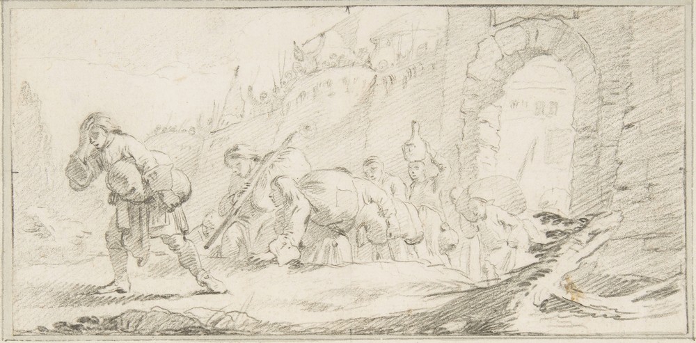 Inhabitants Leaving a Conquered City