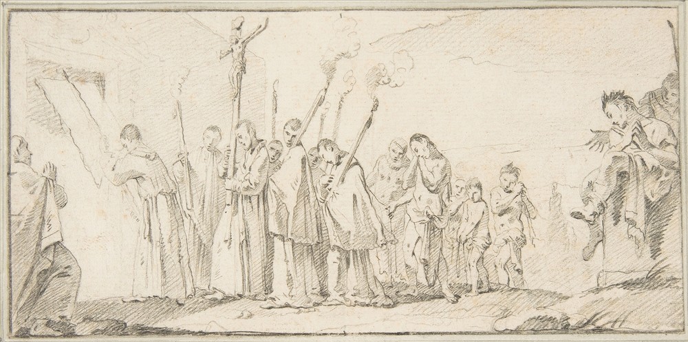 Procession of Monks and Flagellants
