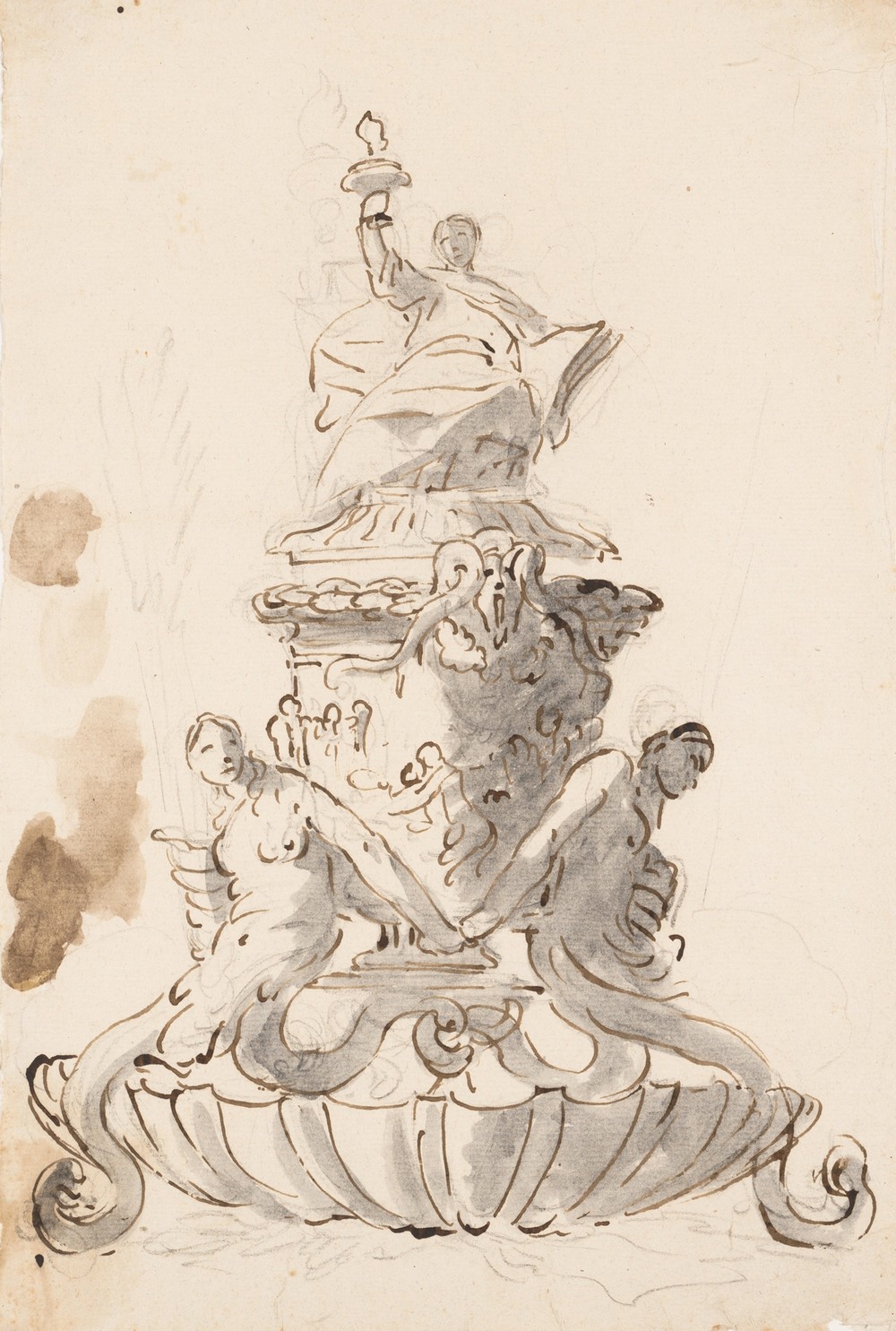 Study for an Inkstand (ca. 1740–45)