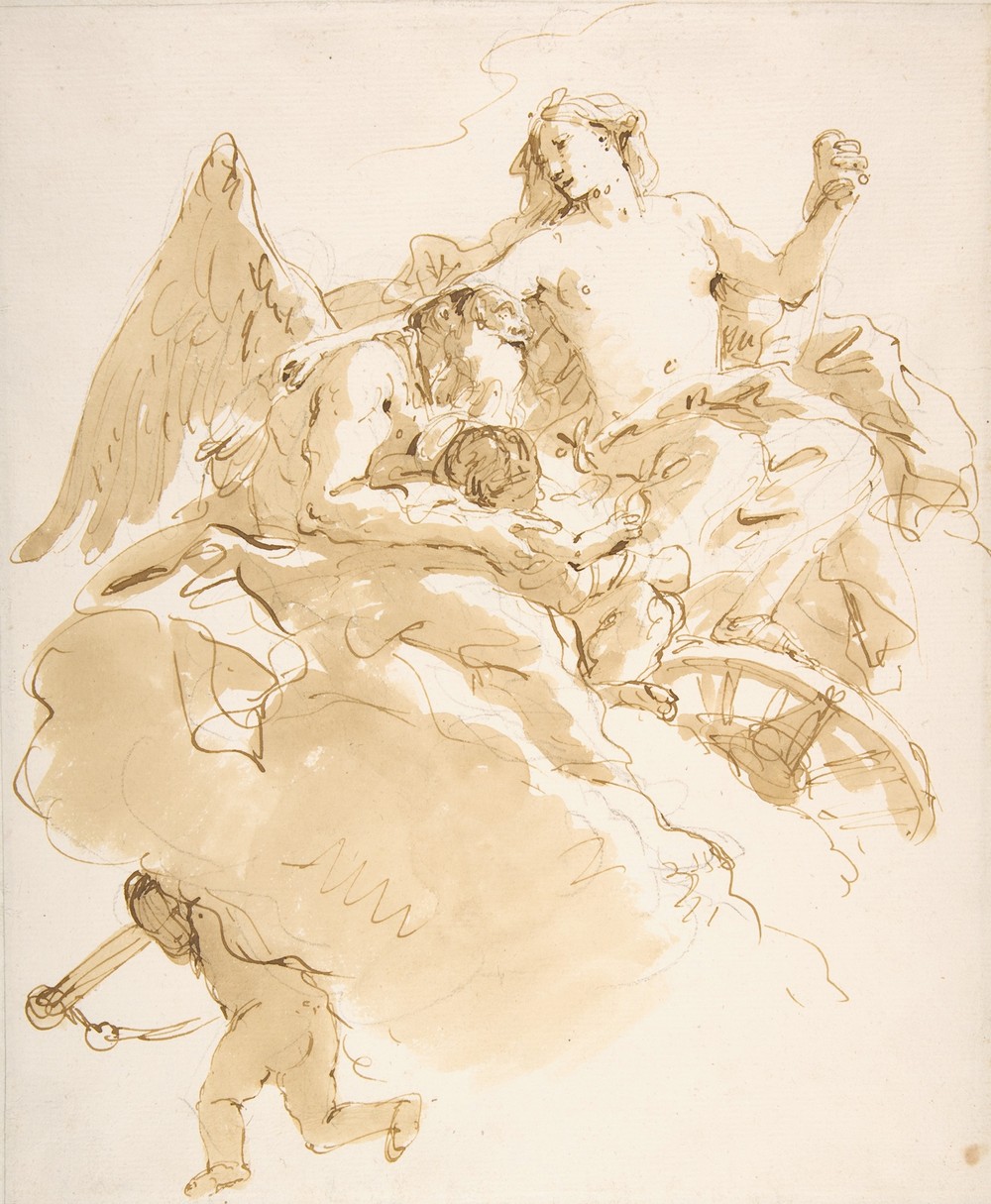 Venus Entrusting an Infant to Time