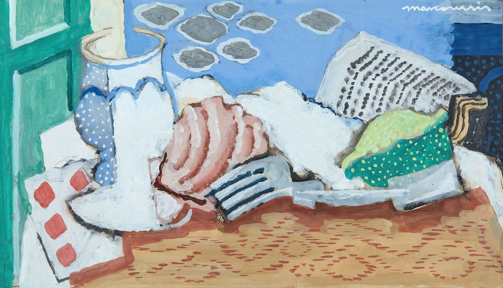 Nature morte au journal (circa 1925)