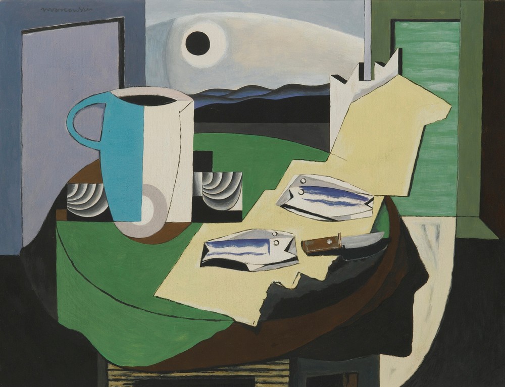 Nature Morte Aux Poissons Or Hyères Ii (circa 1928)