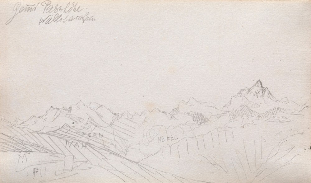 Gemmi Pass, Valais Alps