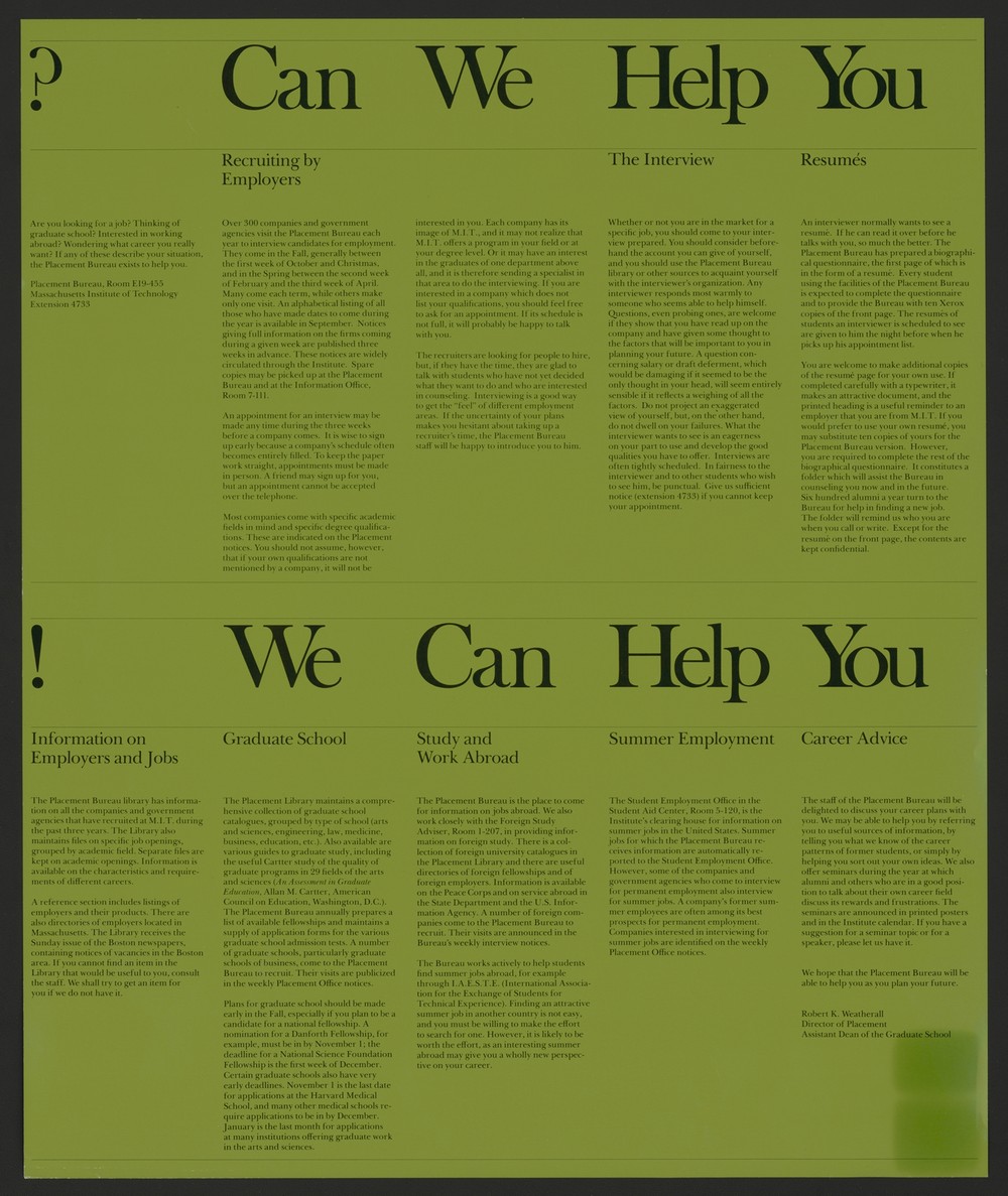 Can we help you – !We can help you