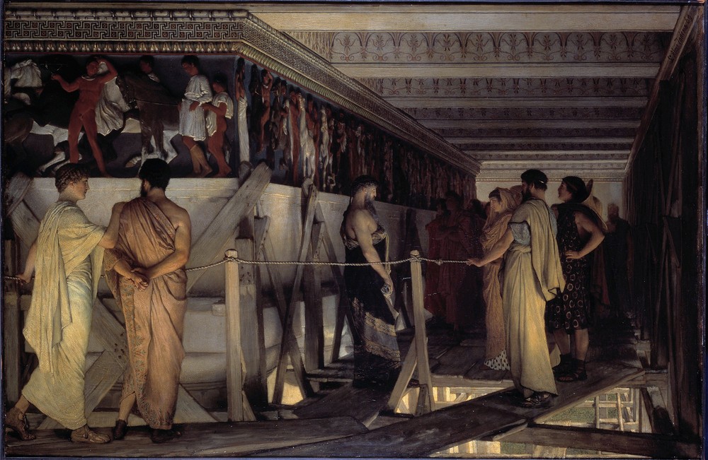 Pheidias And The Frieze Of The Parthenon (1868-69)