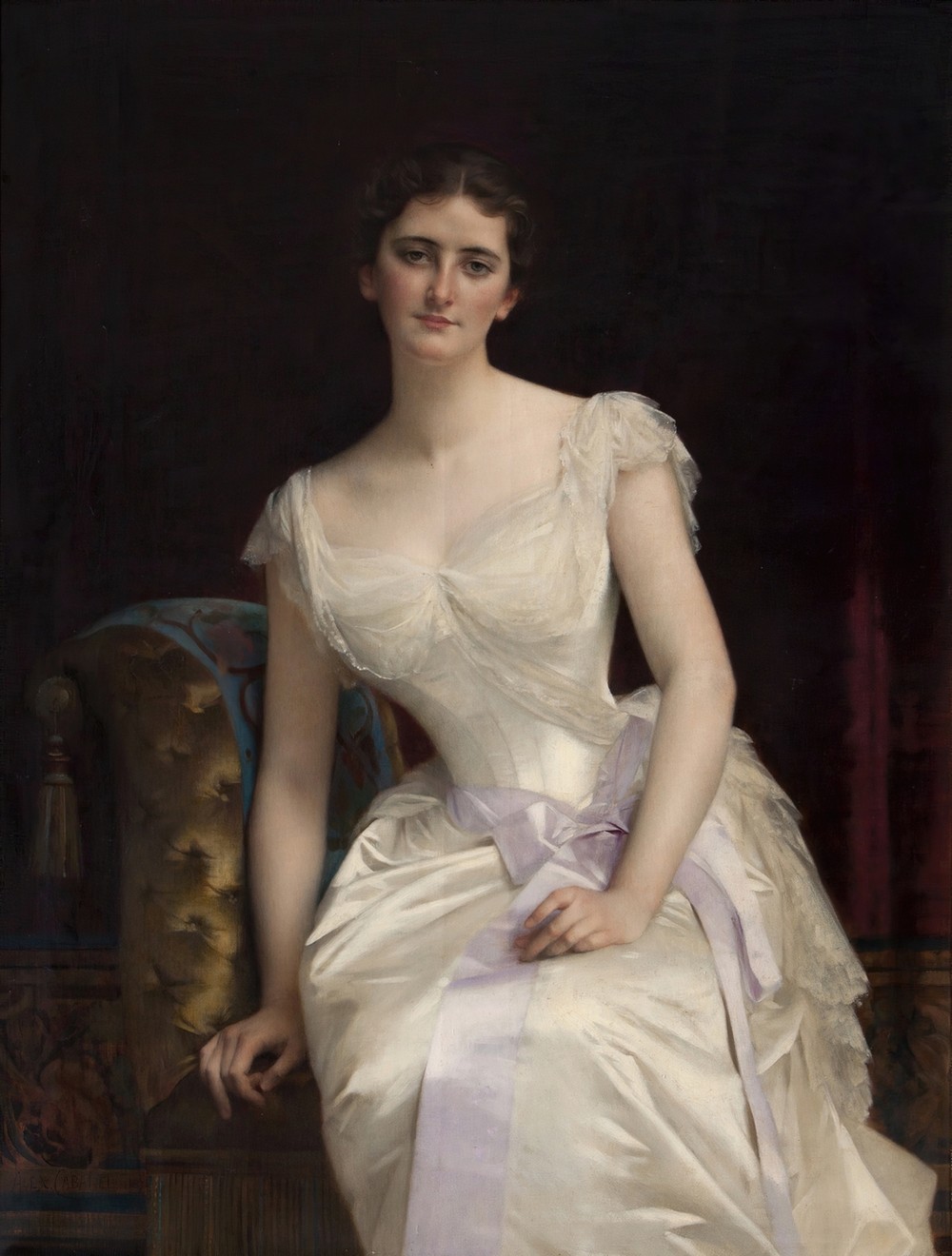 Portrait of Mary Victoria Leiter, the later Lady Curzon of Kedleston, Vicereine of India
