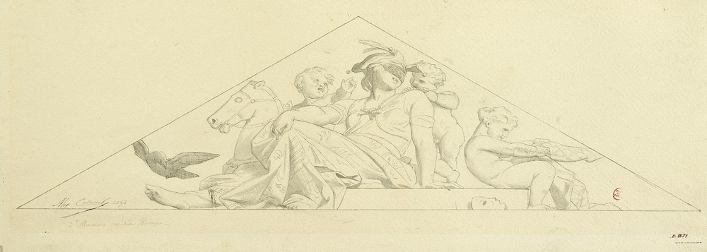 Décor de fronton (19th century)