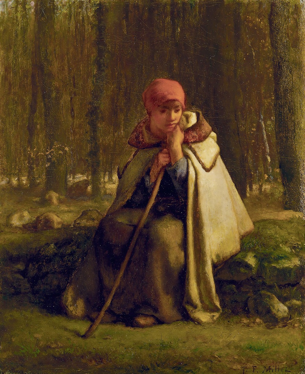 Seated Shepherdess (c. 1852)