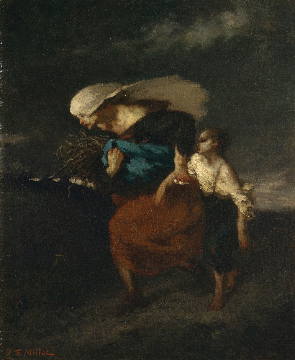 Retreat from the Storm (ca. 1846)