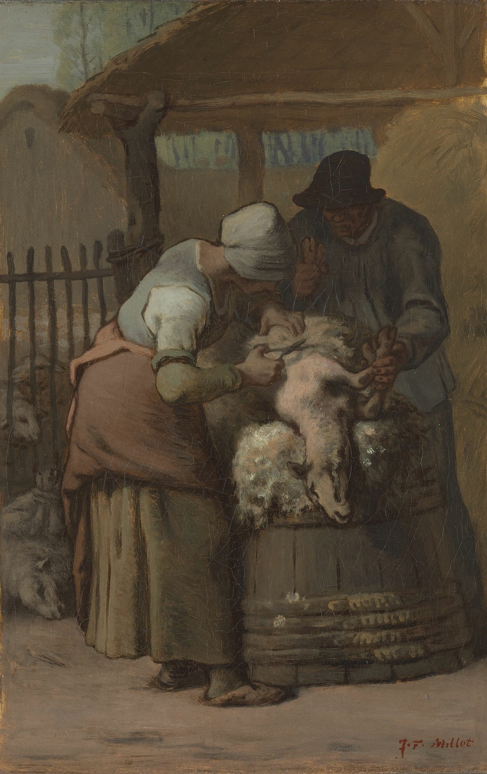 The Sheepshearers (1857-61)