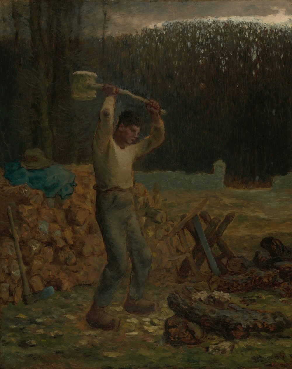 The Woodchopper (1858-66)