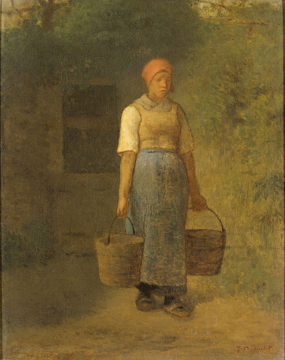Girl carrying Water (c. 1855 - 1860)