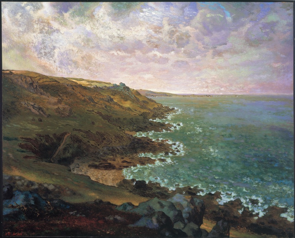 Les falaises de Gréville (The Cliffs of Gréville) (between 1871 and 1872)