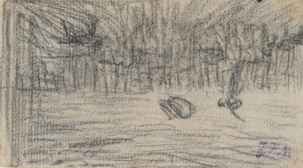 Landscape in Twilight (ca. 1855–60)
