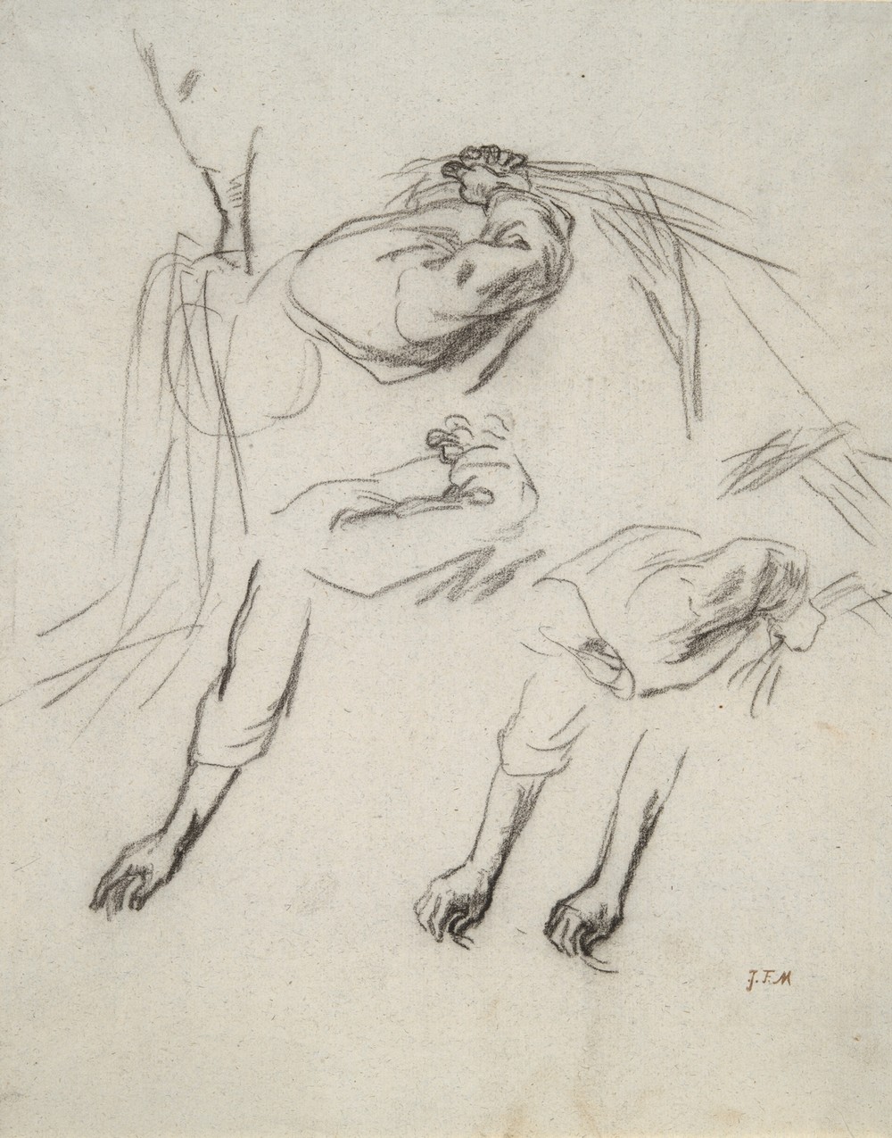 Study for The Gleaners (ca. 1853)