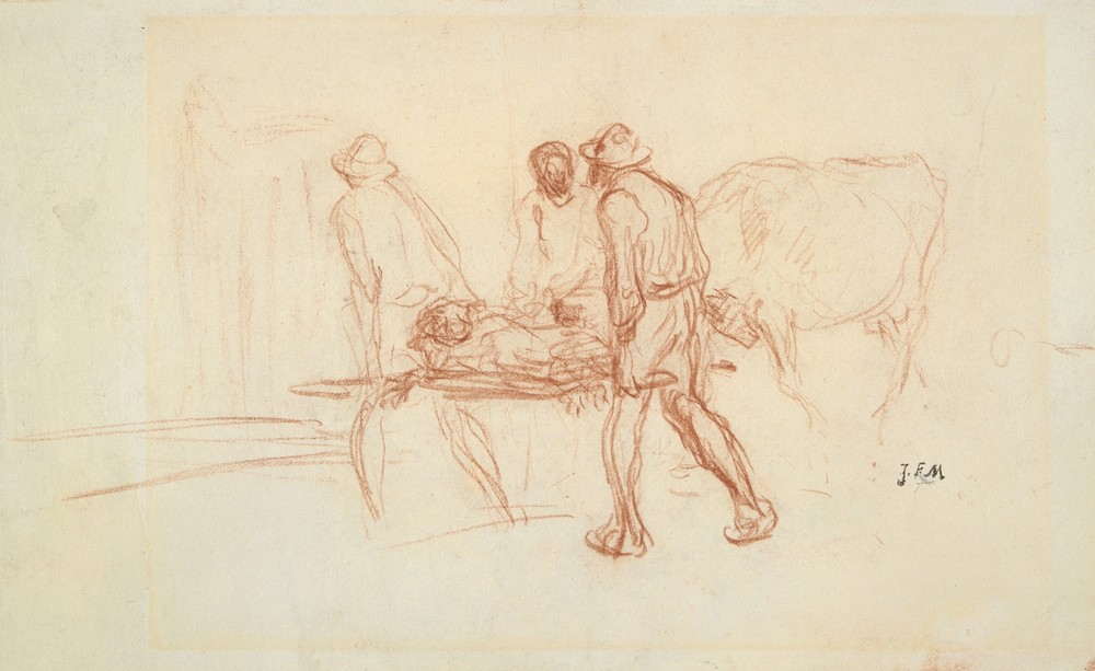 The New Born Calf (ca. 1854–57)