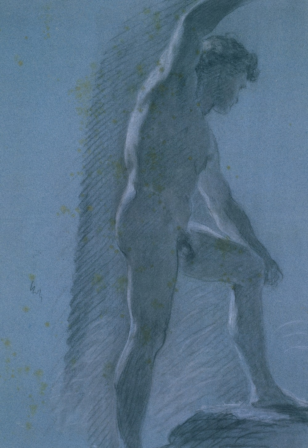 Study of a Male Nude (verso) (c. 1810)