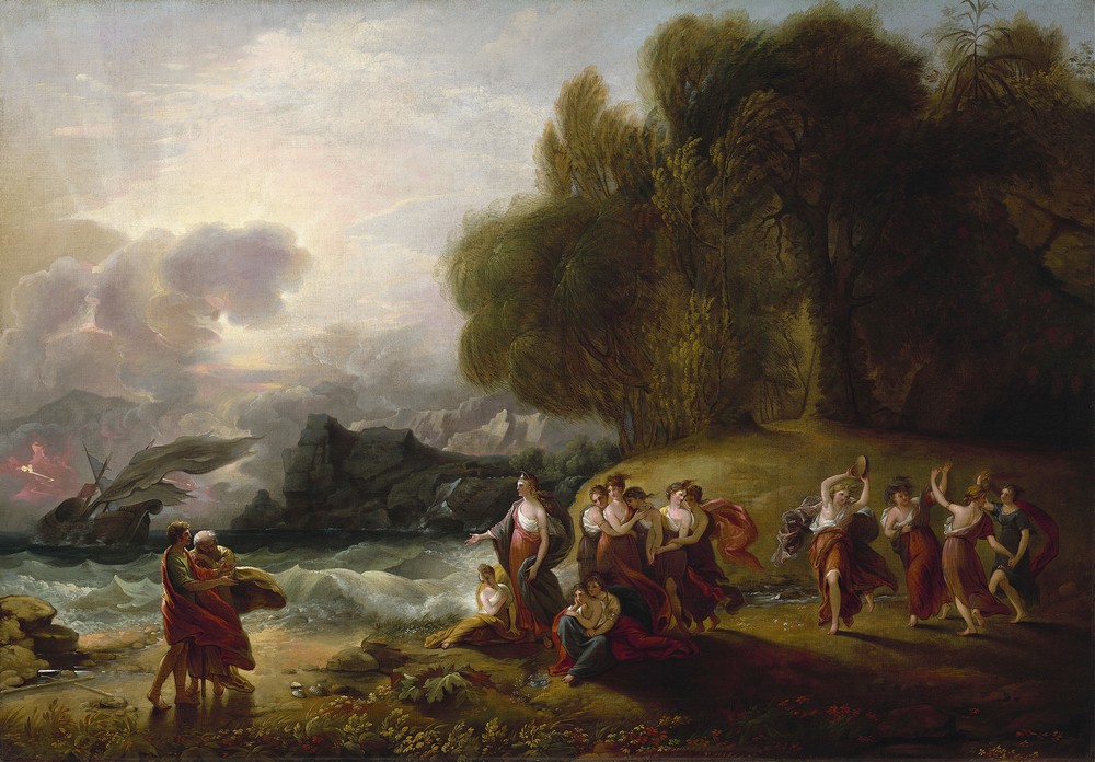 Telemachus and Calypso (C. 1809)