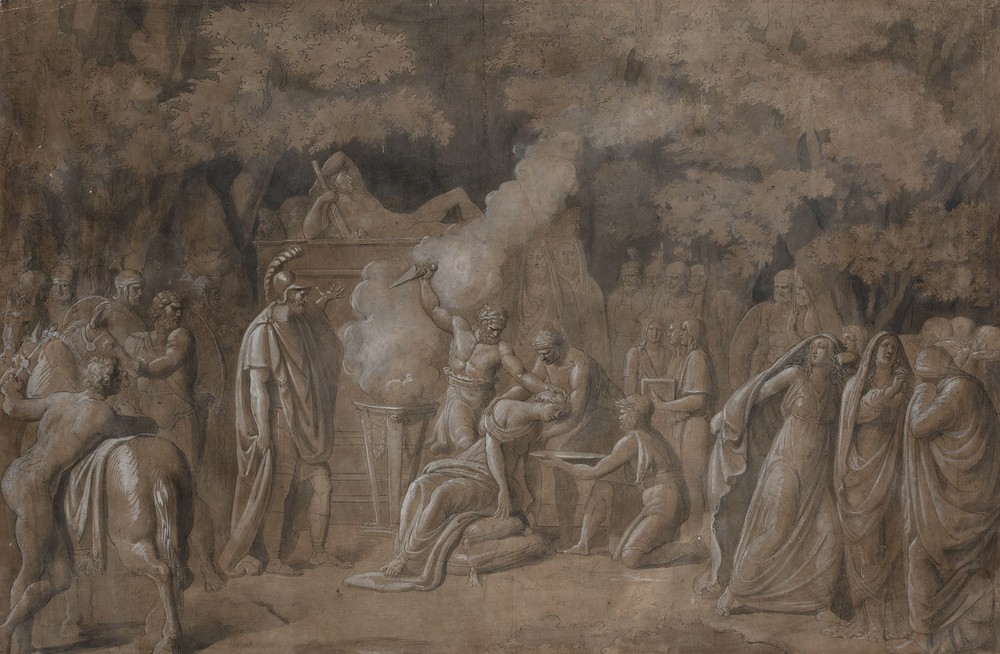 Death of Iphigenia (possibly c. 1758-1759)