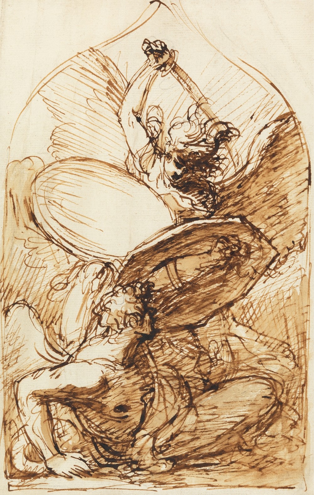 St. Michael and Lucifer
