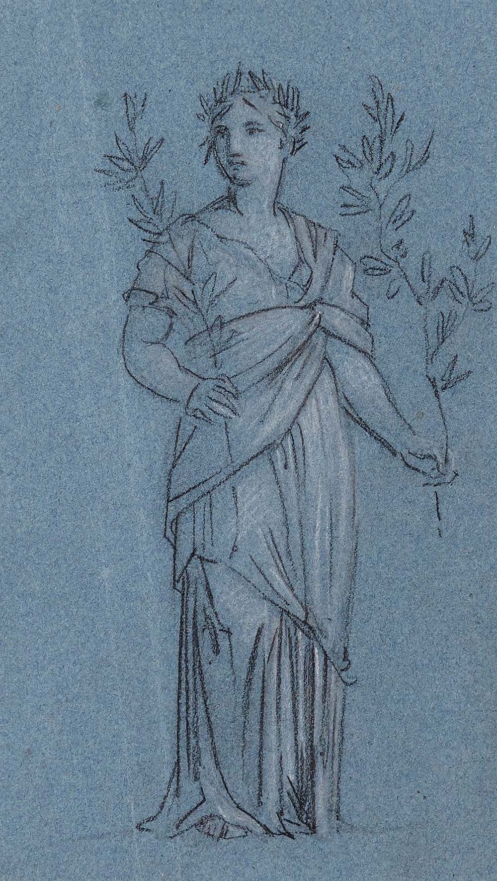 Groupe de gauche (première esquisse)