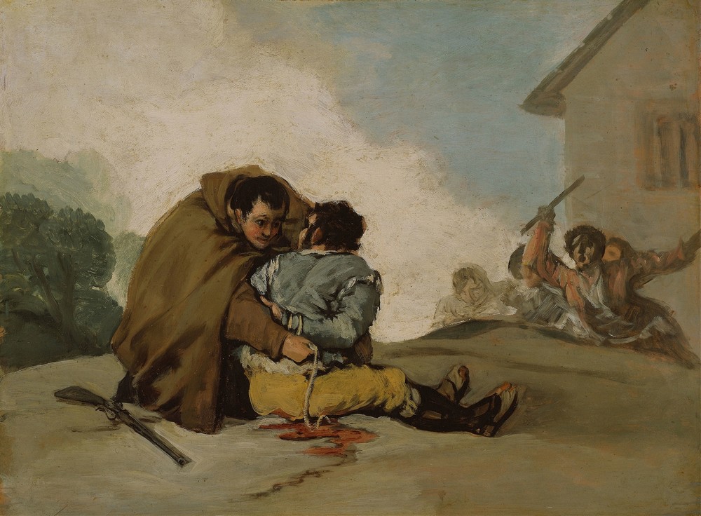 Friar Pedro Binds El Maragato with a Rope (c. 1806)