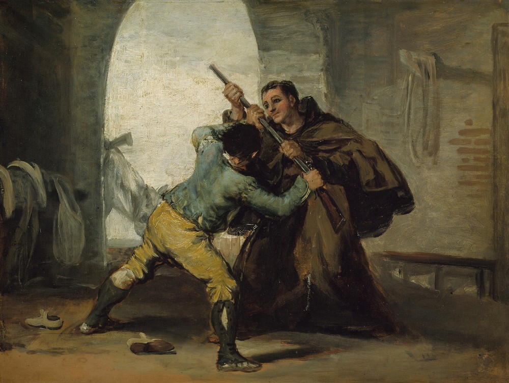 Friar Pedro Wrests the Gun from El Maragato (c. 1806)