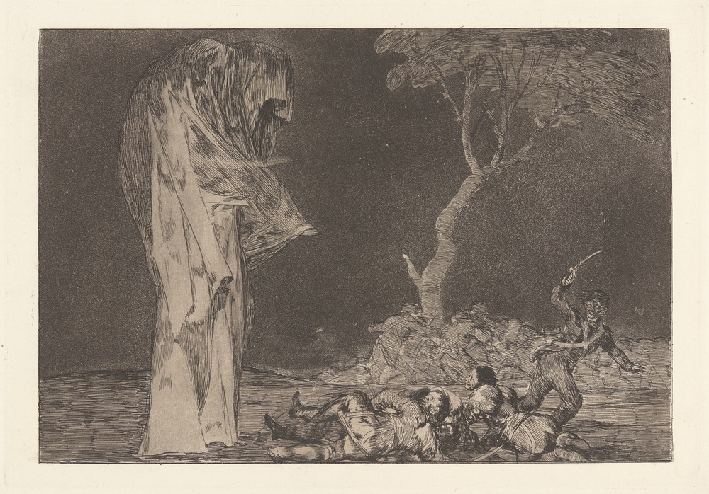 Do Not Lose Honour through Fear [Folly of Fear] (Por Temor No Pierdas Honor [Disparate de Miedo]) (ca. 1813-1820)