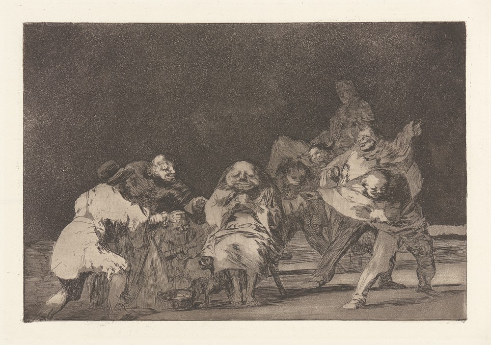 He Who Does Not Like Thee Will Defame Thee in Jest [Loyalty] (El Que No Te Ama, Burlando te Difama [La Lealtad]) (ca. 1813-1820)