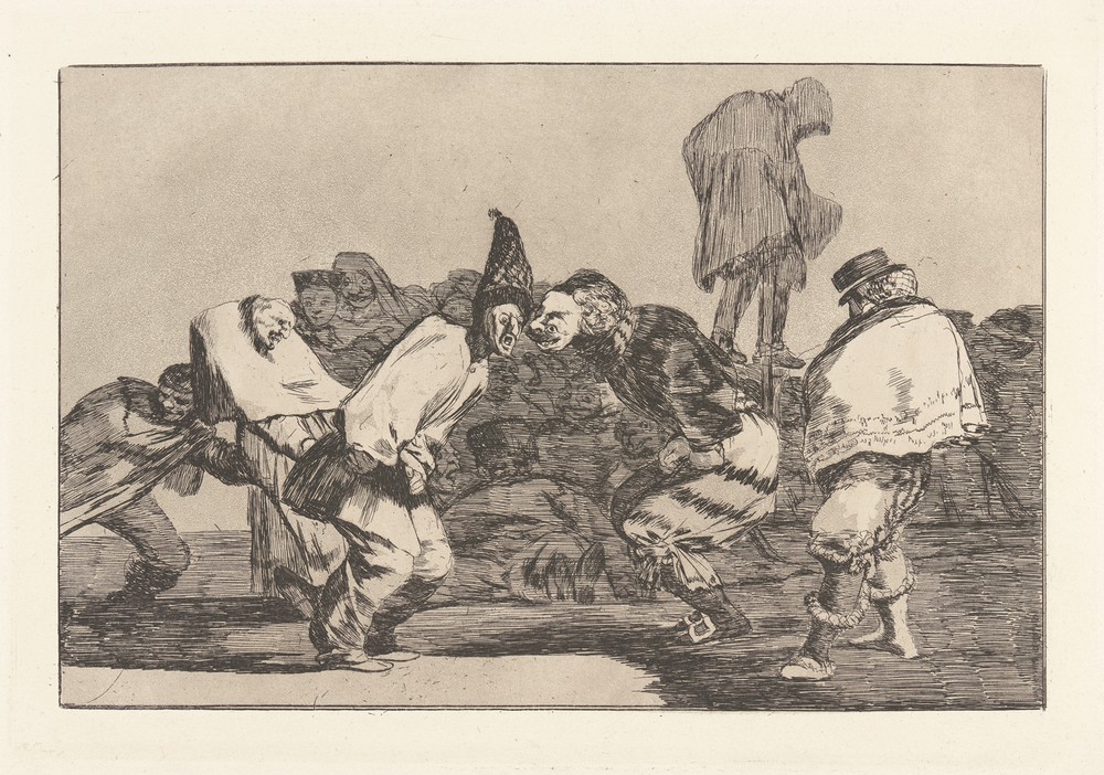 Rejoice, Carnival, for Tomorrow Thou Wilt Be Ashes [Carnival Folly] (Alegrias Antruejo, que Mañana Seras Ceniza [Disparate de Carnabal]) (ca. 1813-1820)