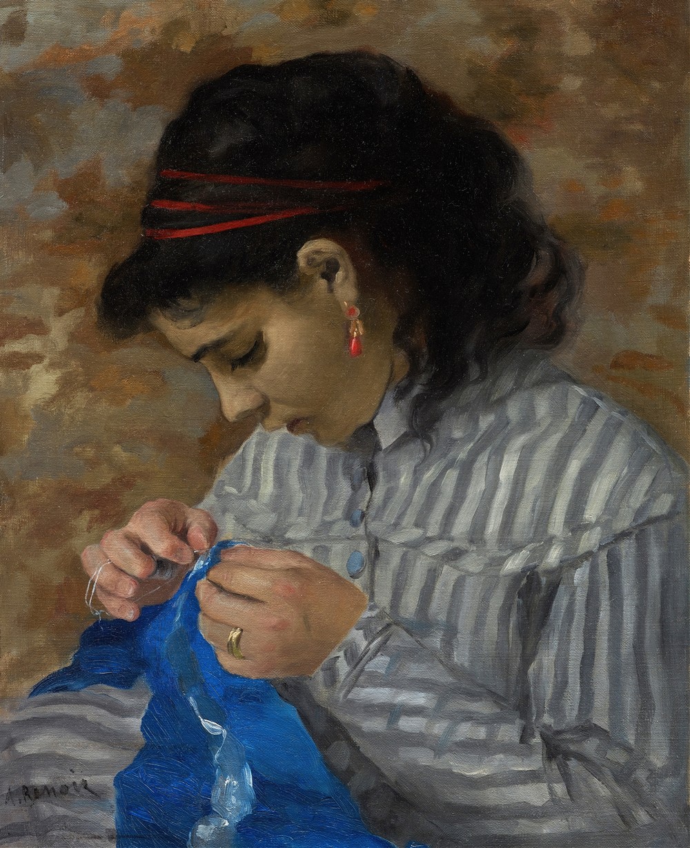 Lise Sewing (c. 1867–1868)