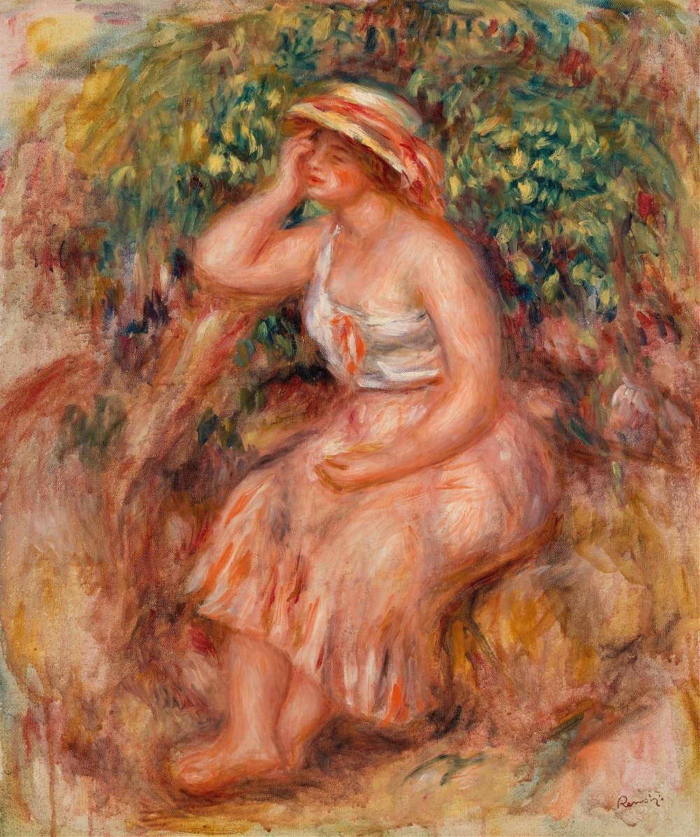 Woman Daydreaming (Rêveuse)