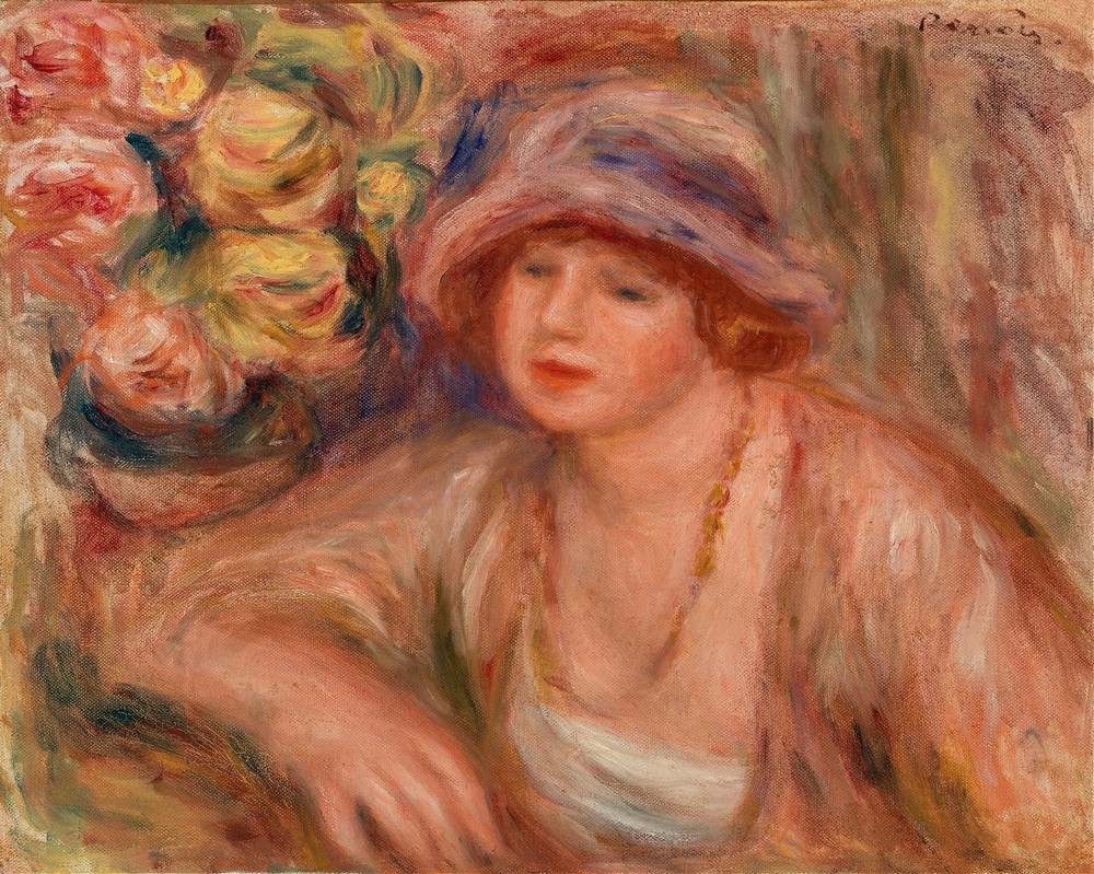 Woman Leaning (Femme accoudée)